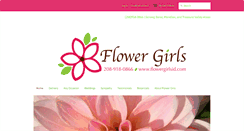 Desktop Screenshot of flowergirlsid.com