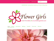 Tablet Screenshot of flowergirlsid.com